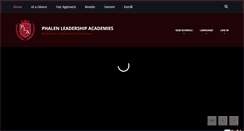Desktop Screenshot of phalenacademies.org