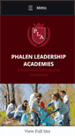 Mobile Screenshot of phalenacademies.org